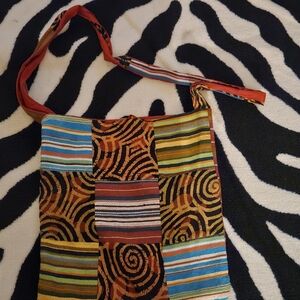 Y2k Boho Patchwork Shoulder Bag